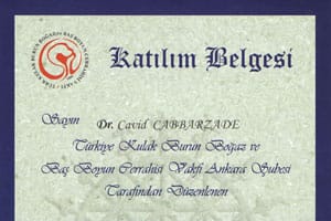 Güncel Tonsillektomi Yöntemleri — TKBBV Ankara Şubesi, 15 Aralık 2011